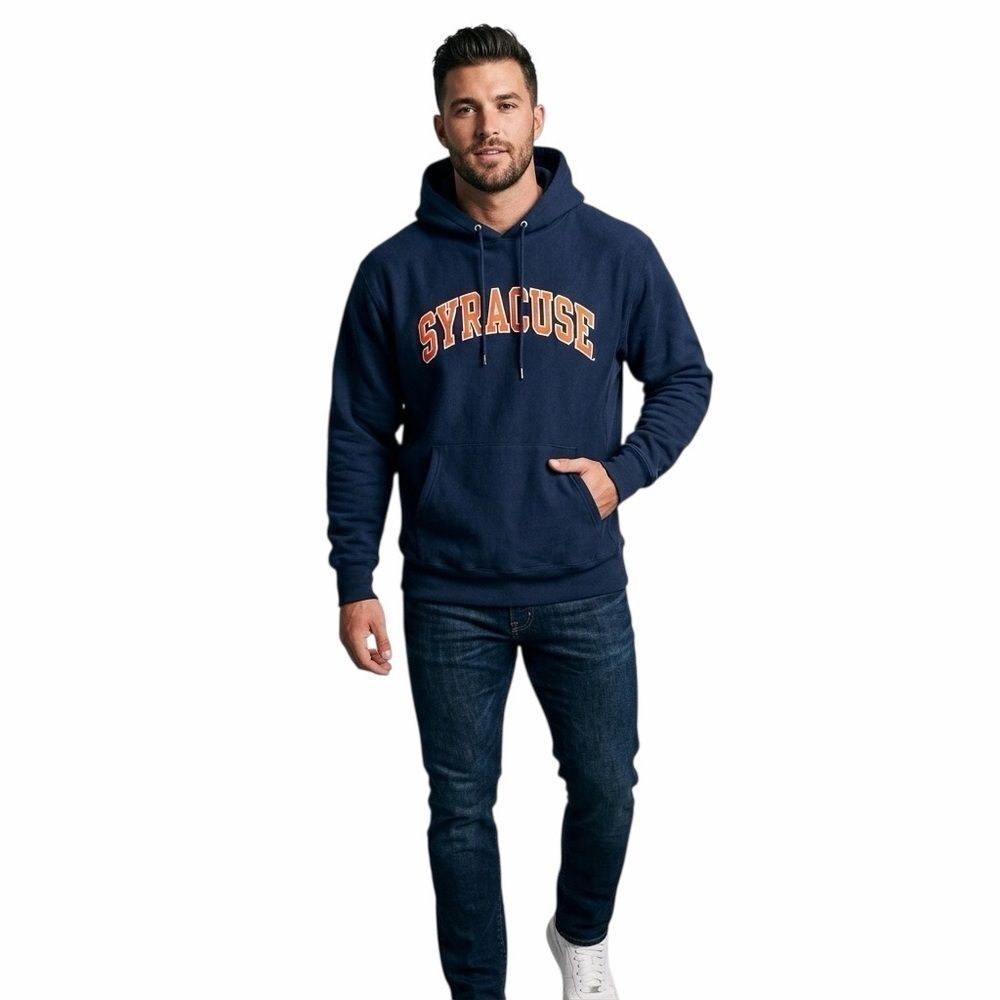 STEVE & BARRY'S Vintage Hoodie/Sweatshirt Men's Size M Dark Navy Color
